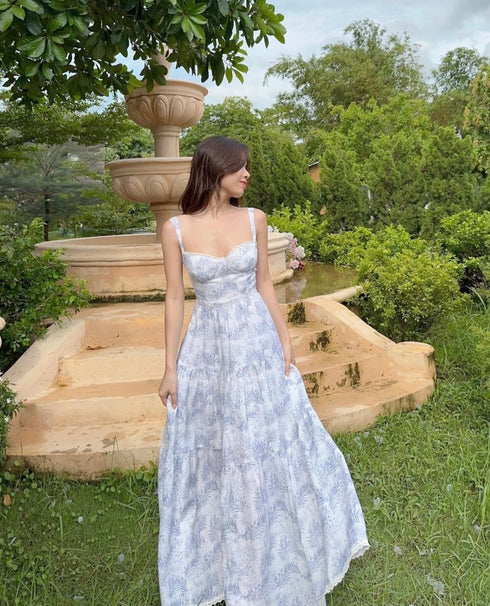 Summer Floral Bustier Sundresses